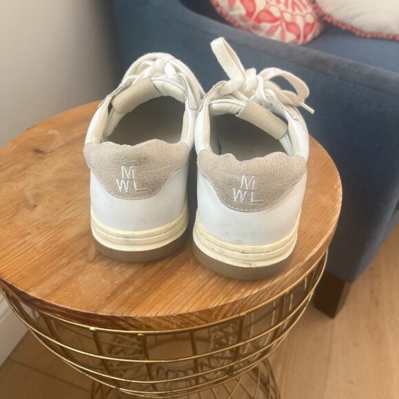 Madewell Court Sneakers in Colorblock Leather and Suede Sneakers Size 7 - Picture 7 of 12